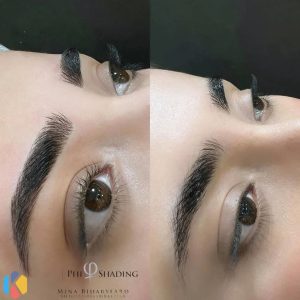 زیبایی مینا بیداری فرد میکروبلیدینگ فیبروز هاشور ابرو در خیابان جمهوری کارگر 11 1024x1024 result